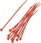 TRU COMPONENTS 1592780 TC-PBR-100-4RD203 Assortiment kabelbinders 100 mm 2.20 mm Rood 100 stuk(s)