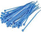 TRU COMPONENTS 1592873 TC-CV300S203 Kabelbinder 300 mm 4.80 mm Blauw 100 stuk(s)