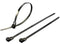 TRU COMPONENTS 1592881 TC-HVCR200BK203 Kabelbinder 200 mm 7.60 mm Zwart Hersluitbaar 100 stuk(s)
