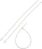 TRU COMPONENTS 1592902 TC-TV230203 Knopenband 230 mm 3.80 mm Natuur 100 stuk(s)