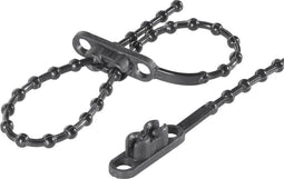 TRU COMPONENTS 1592906 TC-KTVR230BK203 Knopenband 230 mm 4 mm Zwart Met dubbele kop 100 stuk(s)