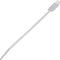 TRU COMPONENTS 1593124 TC-MCV-200203 Kabelmarkering Markeringsvlak: 28 x 13 mm Natuur 100 stuk(s)
