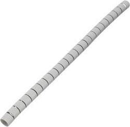 TRU COMPONENTS 1593185 TC-MX-KLT15GY203 Spiraalslang 15 mm (max) Grijs 5 m