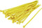 TRU COMPONENTS 1593684 TC-KL32BKZ-15M203 Kabelbinder 100 mm 2.50 mm Geel 100 stuk(s)