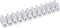 TRU COMPONENTS 609510 Kroonsteen Flexibel: 4-10 mm² Massief: 4-10 mm² Aantal polen: 12 1 stuk(s) Wit