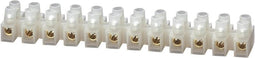 TRU COMPONENTS 620831 Kroonsteen Flexibel: 4-10 mm² Massief: 4-10 mm² Aantal polen: 12 1 stuk(s) Wit