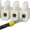 TRU COMPONENTS 620831 Kroonsteen Flexibel: 4-10 mm² Massief: 4-10 mm² Aantal polen: 12 1 stuk(s) Wit