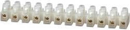 TRU COMPONENTS 621293 Kroonsteen Flexibel: 1.5-2.5 mm² Massief: 1.5-2.5 mm² Aantal polen: 12 1 stuk(s) Wit