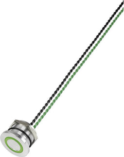 TRU COMPONENTS 649962 PS223P10Y01G24T Piëzotoets Groen (Ø) 28 mm 1 stuk(s)