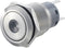 TRU COMPONENTS 701303 LAS1-AGQ11ZD, BL Vandalismebestendige drukschakelaar 250 V/AC 5 A 1x aan/aan Continu Blauw IP67 1