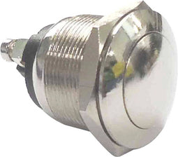 TRU COMPONENTS 701401 PBS-28B Vandalismebestendige druktoets 250 V/AC 2 A 1x uit/(aan) Moment 1 stuk(s)