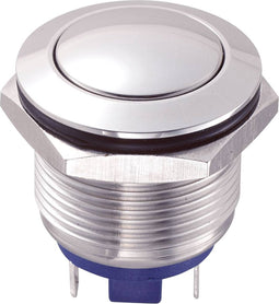 TRU COMPONENTS 701893 GQ19B-10/J/N Vandalismebestendige druktoets 36 V/DC 2 A 1x uit/(aan) Moment IP65 1 stuk(s)