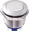 TRU COMPONENTS 701929 GQ19F-10/J/S Vandalismebestendige druktoets 48 V/DC 2 A 1x uit/(aan) Moment IP65 1 stuk(s)