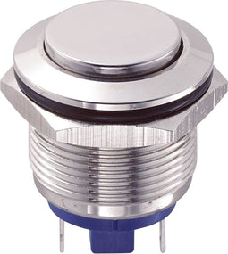 TRU COMPONENTS 701941 GQ19H-10/J/N Vandalismebestendige druktoets 48 V/DC 2 A 1x uit/(aan) Moment 1 stuk(s)