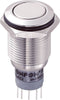TRU COMPONENTS 701967 LAS2GQF-22Z/S/P Vandalismebestendige drukschakelaar 250 V/AC 3 A 2x aan/aan Continu IP67 1 stuk(s
