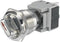 TRU COMPONENTS 704315 LAS1-BGQ-11X/21 Vandalismebestendige draaischakelaar 250 V/AC 5 A Schakelposities 2 1 x 90 ° IP40