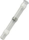 TRU COMPONENTS 736383 Stootverbinder Met krimpkous 0.08 mm² 0.202 mm² Volledig geïsoleerd Wit 30 stuk(s)