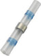 TRU COMPONENTS 736437 Stootverbinder Met krimpkous 1 mm² 2.50 mm² Volledig geïsoleerd Blauw 20 stuk(s)