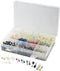 TRU COMPONENTS 737030 Assortiment adereindhulzen 0.5 mm², 0.75 mm², 1 mm², 1.5 mm², 2.5 mm², 4 mm², 6 mm², 10 mm² Oranj