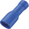 TRU COMPONENTS 737840-4.8 Platte stekker (female) Insteekbreedte: 4.8 mm Insteekdikte: 0.8 mm 180 ° Volledig geïsoleerd
