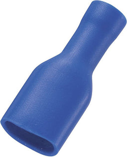 TRU COMPONENTS 737840-6.35 Platte stekker (female) Insteekbreedte: 6.35 mm Insteekdikte: 0.8 mm 180 ° Volledig geïsolee