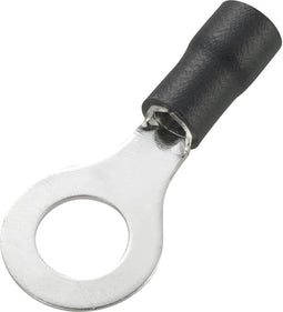 TRU COMPONENTS 738266 Ringkabelschoen Dwarsdoorsnede (max.): 4 mm² Gat diameter: 4.2 mm Deels geïsoleerd Zwart 50 stuk(