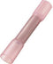TRU COMPONENTS 739114 Stootverbinder Met krimpkous 0.50 mm² Volledig geïsoleerd Rood 50 stuk(s)