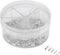 TRU COMPONENTS 739773 Assortiment adereindhulzen 0.5 mm², 0.75 mm², 1 mm², 1.5 mm², 2.5 mm² Ongeïsoleerd Metaal 500 stu
