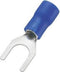 TRU COMPONENTS 745325 Vorkkabelschoen 1.50 mm² 2.50 mm² Gat diameter=5.3 mm Deels geïsoleerd Blauw 100 stuk(s)
