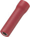 TRU COMPONENTS 745456 Stootverbinder 0.50 mm² 1.50 mm² Volledig geïsoleerd Rood 100 stuk(s)