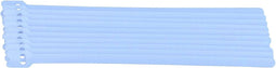 TRU COMPONENTS 801-010-Bag Klittenband kabelbinder Om te bundelen Haak- en lusdeel Wit 10 stuk(s)