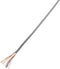 TRU COMPONENTS 93030c505 Draad 2 x 0.75 mm² Grijs 20 m