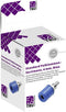 TRU COMPONENTS Assortiment laboratoriumconnectoren Bus, inbouw verticaal Blauw 10 stuk(s)