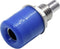 TRU COMPONENTS Assortiment laboratoriumconnectoren Bus, inbouw verticaal Blauw 10 stuk(s)