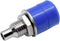 TRU COMPONENTS Assortiment laboratoriumconnectoren Bus, inbouw verticaal Blauw 10 stuk(s)