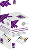 TRU COMPONENTS Assortiment laboratoriumconnectoren Stekker, recht Stift-Ø: 4 mm Zwart, Rood, Blauw, Geel, Groen 10 onde