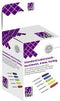 TRU COMPONENTS Assortiment laboratoriumconnectoren Stekker, recht Zwart, Rood, Blauw, Geel, Groen 10 onderdelen