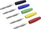 TRU COMPONENTS Assortiment laboratoriumconnectoren Stekker, recht Zwart, Rood, Blauw, Geel, Groen 10 onderdelen