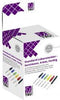 TRU COMPONENTS Assortiment laboratoriumconnectoren Stekker, recht Stift-Ø: 4 mm Zwart, Rood, Blauw, Geel, Groen 10 onde