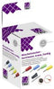 TRU COMPONENTS Assortiment laboratoriumconnectoren Stekker, recht Stift-Ø: 4 mm Zwart, Rood, Blauw, Geel, Groen 10 onde