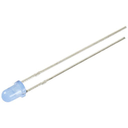 TRU COMPONENTS Bedrade LED Blauw Rond 3 mm 750 mcd 30 ° 12 mA 5 V