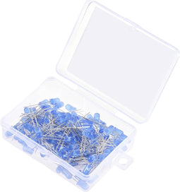 TRU COMPONENTS Bedrade LED Blauw Rond 5 mm 2180 mcd 30 ° 20 mA 2.7 V, 3.4 V