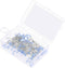 TRU COMPONENTS Bedrade LED Blue Rond 3 mm 2500 mcd 30 ° 20 mA 2.7 V, 3.4 V