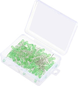 TRU COMPONENTS Bedrade LED Geel-groen Rond 5 mm 90 mcd 30 ° 20 mA 1.8 V, 2.4 V