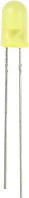 TRU COMPONENTS Bedrade LED Geel Rond 5 mm 420 mcd 30 ° 20 mA 1.8 V, 2.4 V