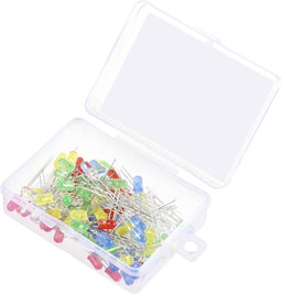 TRU COMPONENTS Bedrade LED Rood, Geel, Blauw, Geel-groen, Warm-wit Rond 5 mm 90 mcd, 420 mcd, 2180 mcd, 19000 mcd 30 °