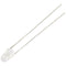 TRU COMPONENTS Bedrade LED Warm-wit Rond 3 mm 1120 mcd 30 ° 12 mA 5 V