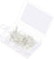 TRU COMPONENTS Bedrade LED Zuiver wit Rond 3 mm 14400 mcd 30 ° 20 mA 2.7 V, 3.4 V
