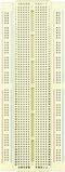 TRU COMPONENTS Breadboard Verschuifbaar Totaal aantal polen 840 (l x b x h) 172.7 x 64.5 x 8.5 mm 1 stuk(s)