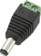TRU COMPONENTS DC14-M Laagspannings-connector Stekker, recht 5.5 mm 2.1 mm 1 stuk(s)